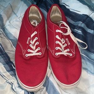 Red Vans